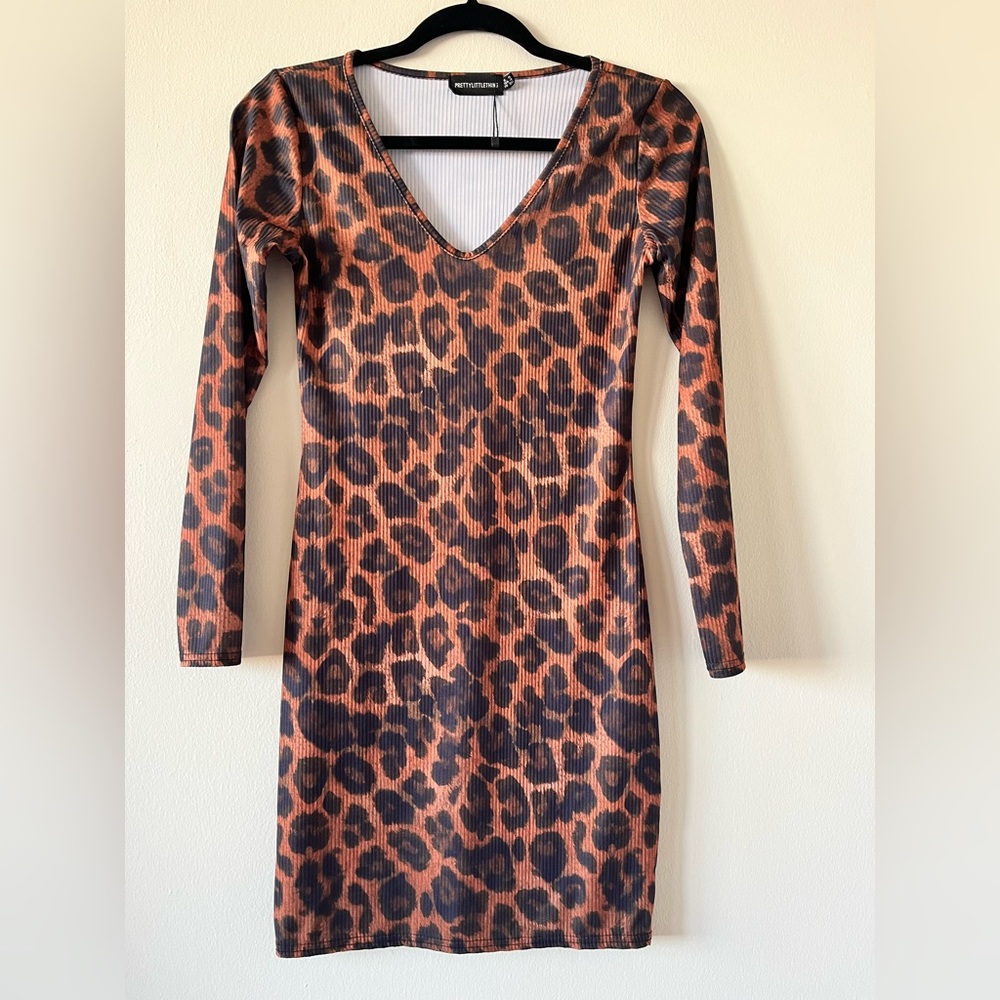 Animal print dress